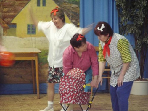 Hraje celá dědina aneb S veselou myslí na nesmysly. - 18.3.2006